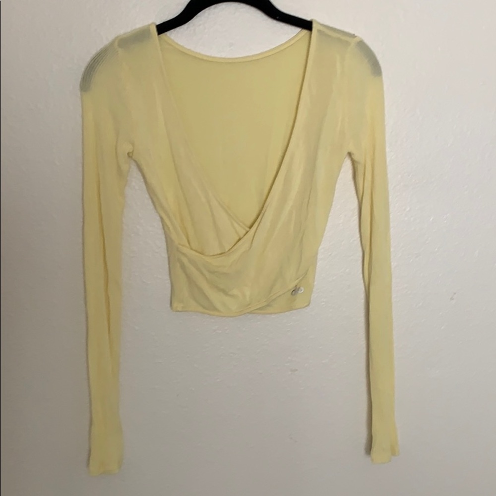 Alo long sleeve crop